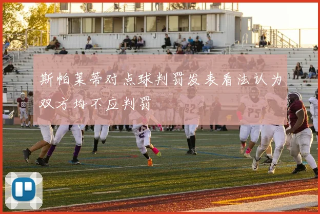 斯帕莱蒂对点球判罚发表看法认为双方均不应判罚
