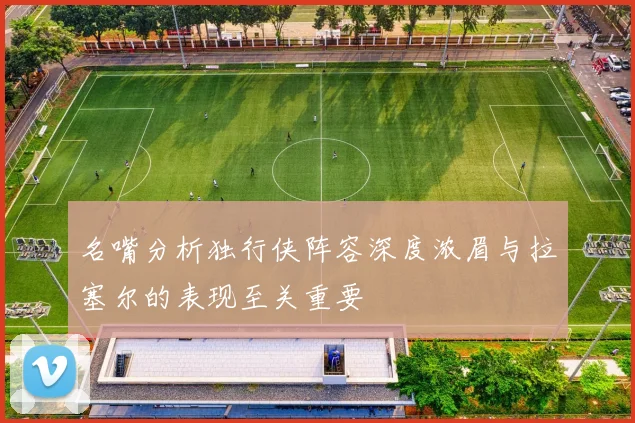 名嘴分析独行侠阵容深度浓眉与拉塞尔的表现至关重要